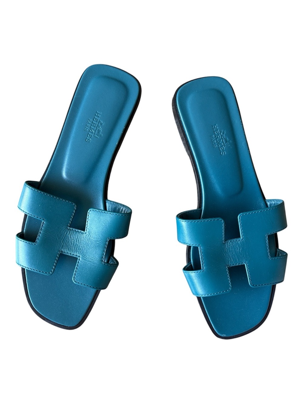 Hermes Oran Slide Sandals View 4
